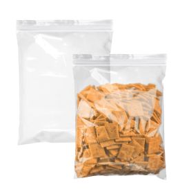 Clear Zip Bags 13 x 15 Inch. Pack of 1000 Plastic Reclosable Zipper Bags 2 Mil. Resealable Plastic Bags. Waterproof Poly Bags Reclosable. Baggies for