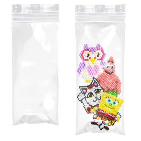 Clear Zip Bags 2 x 5 Inch. Pack of 1000 Plastic Reclosable Zipper Bags 2 Mil. Resealable Plastic Bags. Waterproof Poly Bags Reclosable. Baggies for We