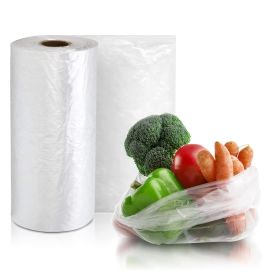 Pack of 16000 Utility Bags on Rolls 6.5 x 9. Ultra Thin Flat Bags 6 1/2 x 9. Thickness 0.5 mil Plastic Bag Rolls for Storing and Transporting. Ideal f