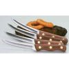 Chicago Cutlery Walnut Tradition 4-Piece Stainless Steel Steak Knife Set