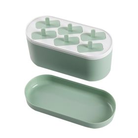 1pc Ice Cream Mold; Pastry Mold; Household Popsicle Ice Cream Freezer; Ice Cube Box; Ice Pastry; Ice Tray; Kitchen Supplies (Color: A)